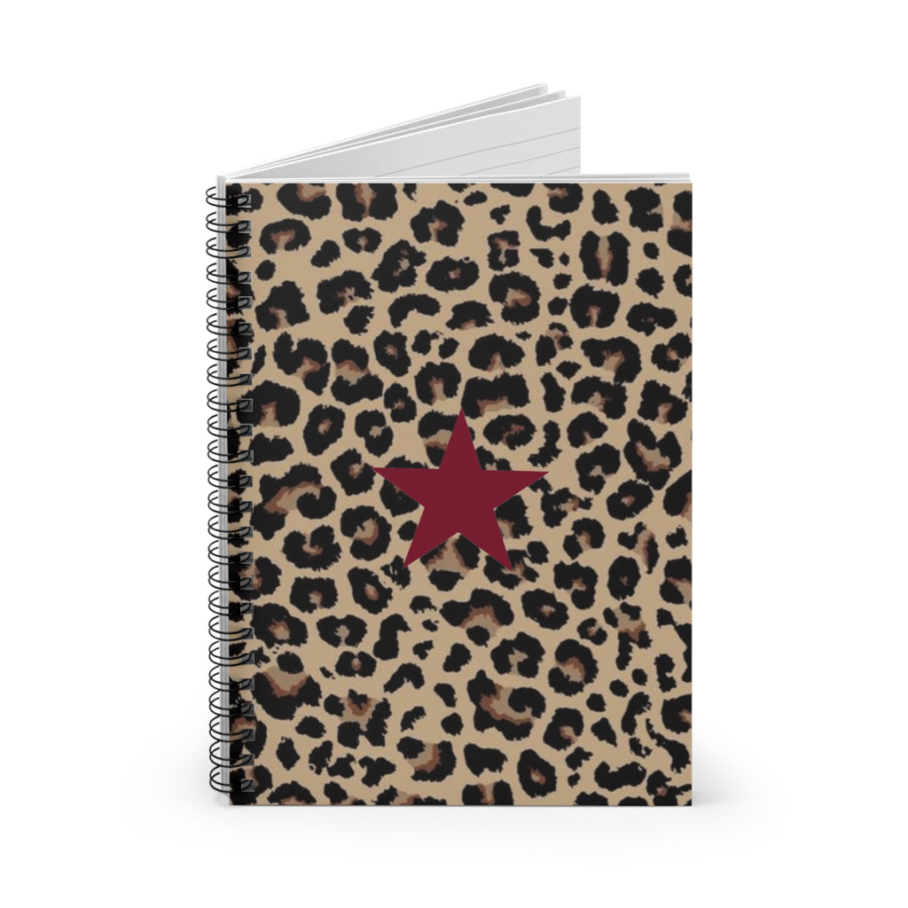 Leopard Print Spiral Notebook