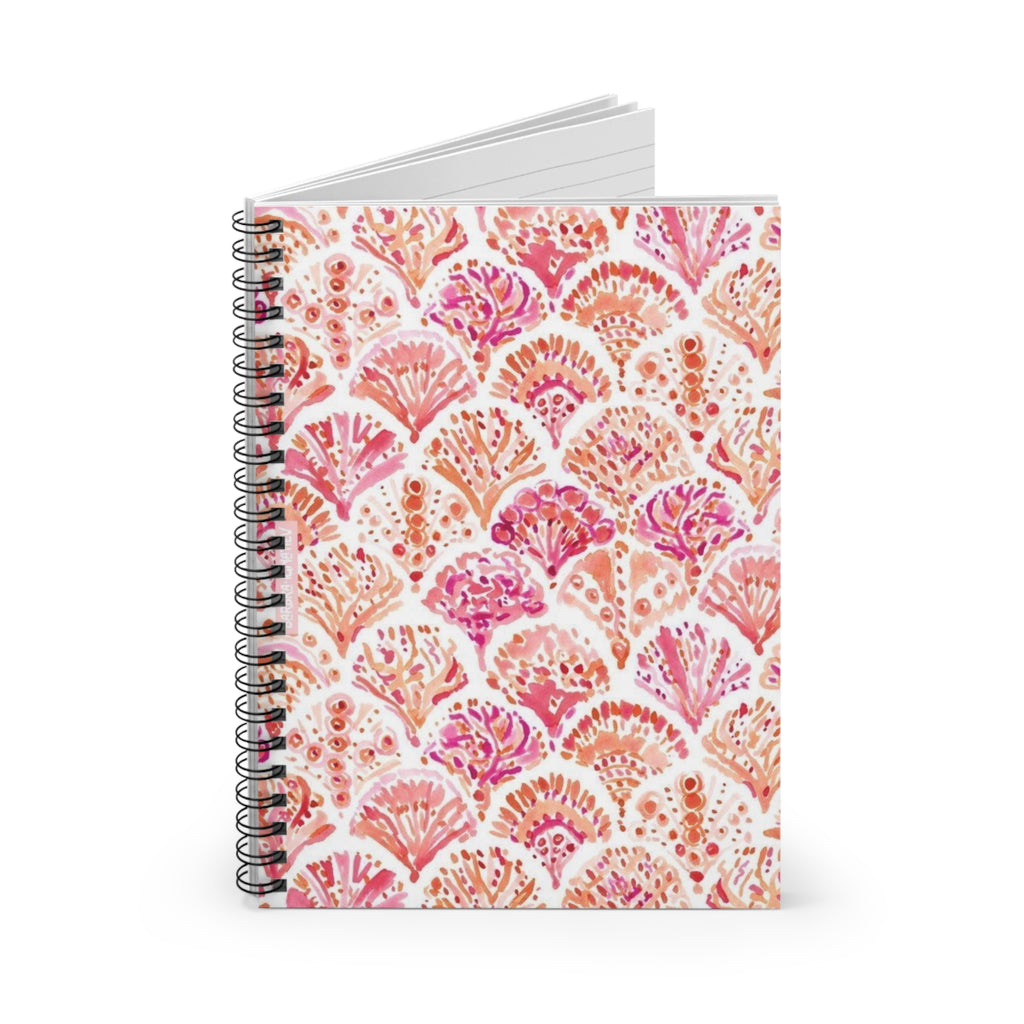 Shell Pattern Spiral Notebook